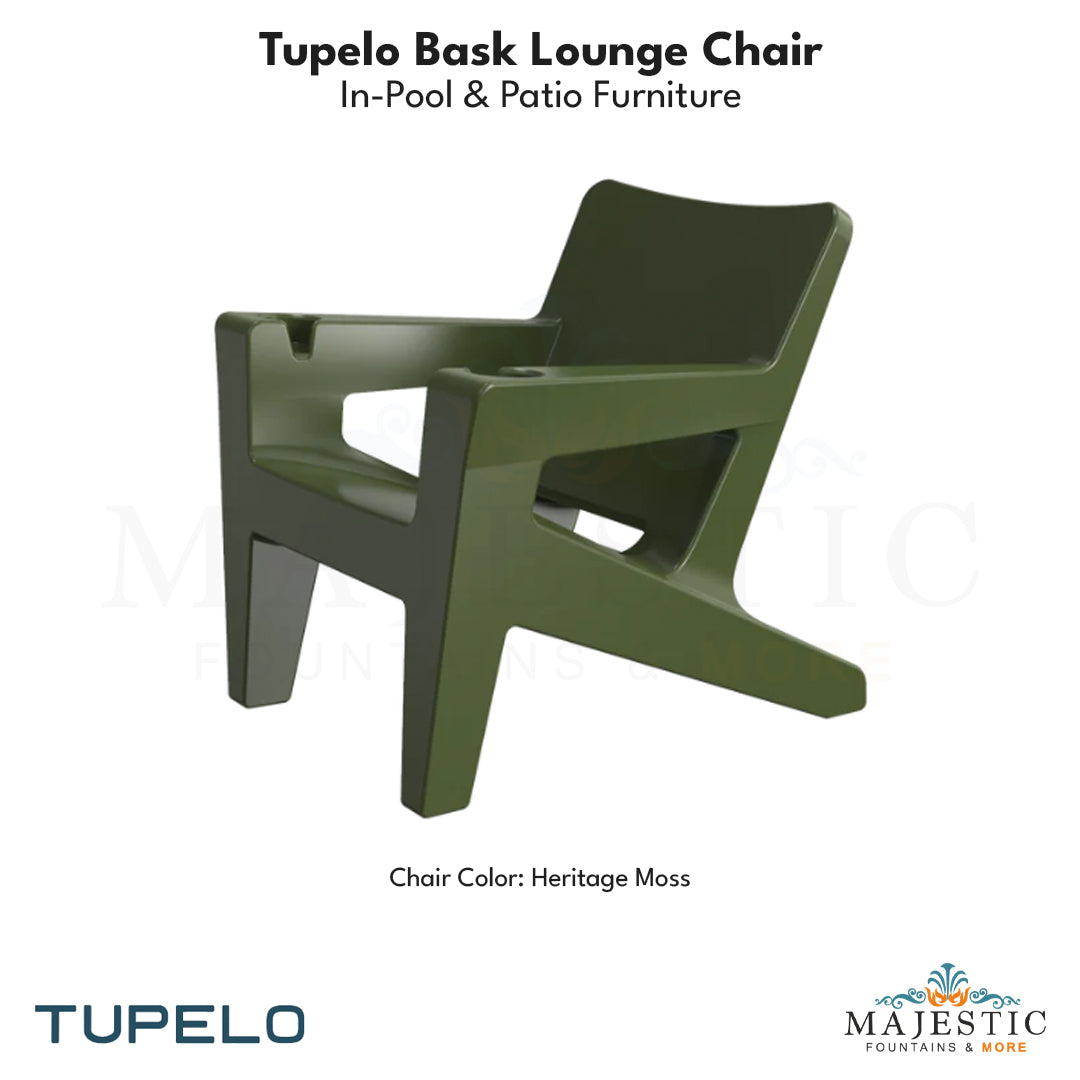 Tupelo Bask Lounge Chair In-Pool & Patio Furniture - Majestic Fountains