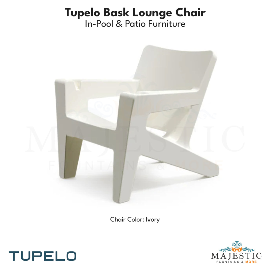 Tupelo Bask Lounge Chair In-Pool & Patio Furniture - Majestic Fountains