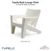 Tupelo Bask Lounge Chair In-Pool & Patio Furniture - Majestic Fountains