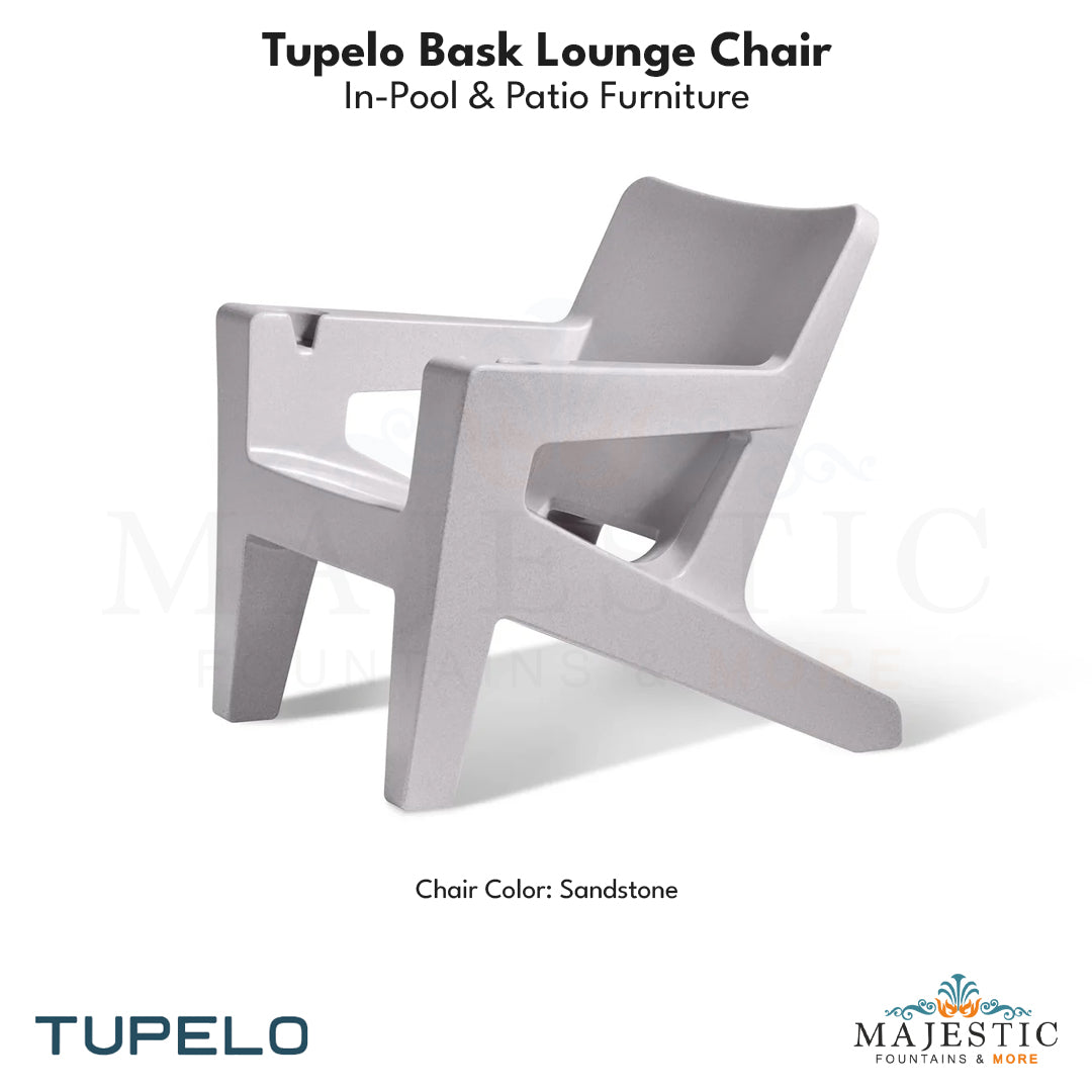 Tupelo Bask Lounge Chair In-Pool & Patio Furniture - Majestic Fountains
