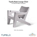 Tupelo Bask Lounge Chair In-Pool & Patio Furniture - Majestic Fountains