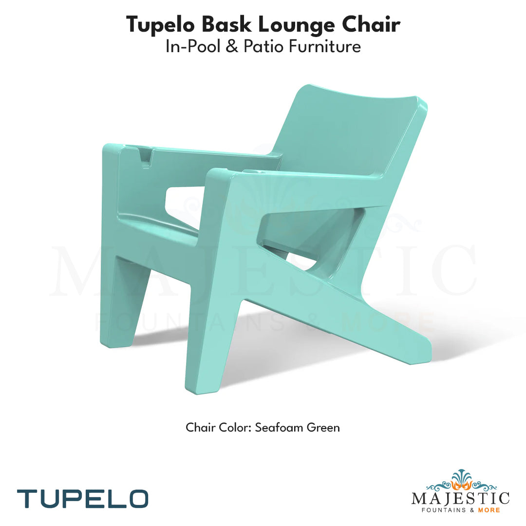 Tupelo Bask Lounge Chair In-Pool & Patio Furniture - Majestic Fountains