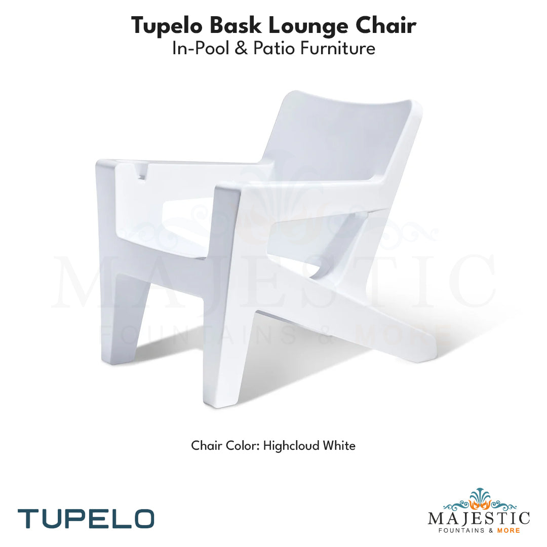 Tupelo Bask Lounge Chair In-Pool & Patio Furniture - Majestic Fountains