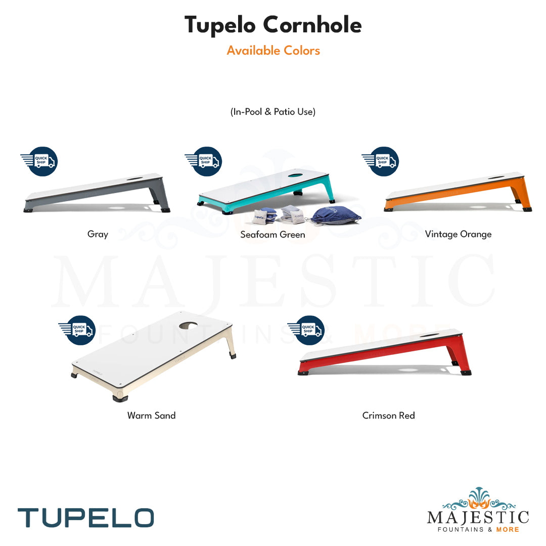 Tupelo Cornhole Colors - Majestic Fountains
