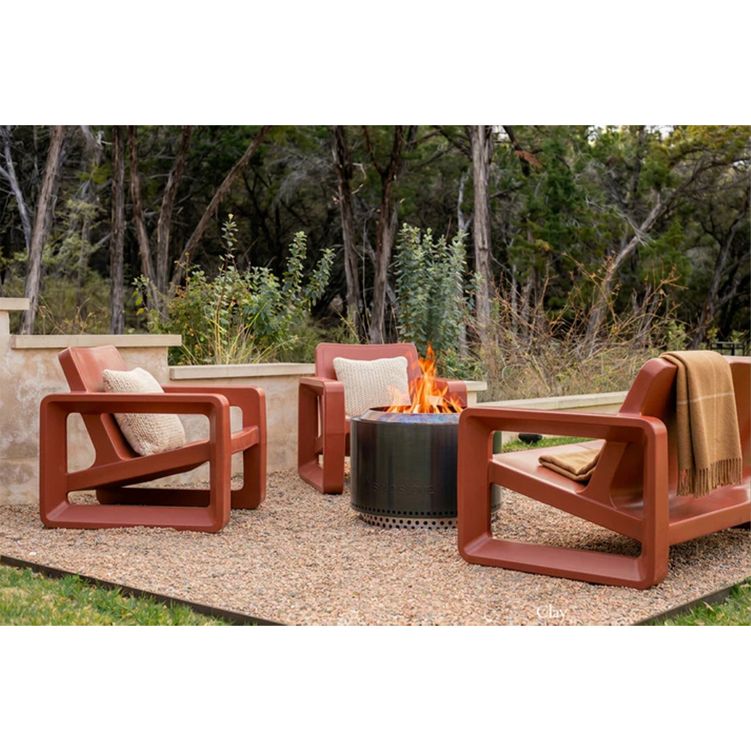 Tupelo Deck Lounge Chair Concrete - In-Pool & Patio Furniture - Majestic Fountains