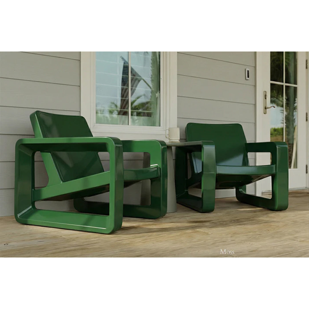 Tupelo Deck Lounge Chair Concrete - In-Pool & Patio Furniture - Majestic Fountains