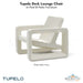 Tupelo Deck Lounge Chair Concrete - In-Pool & Patio Furniture - Majestic Fountains