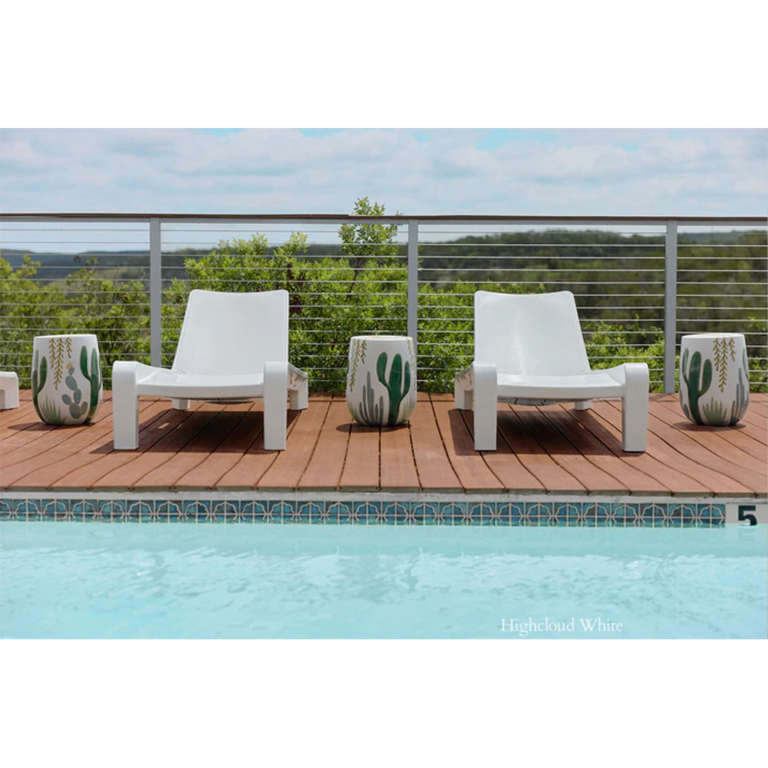 Tupelo Deck Lounge Chaise - Set of 2 - In-Pool & Patio Furniture  - Majestic Fountains