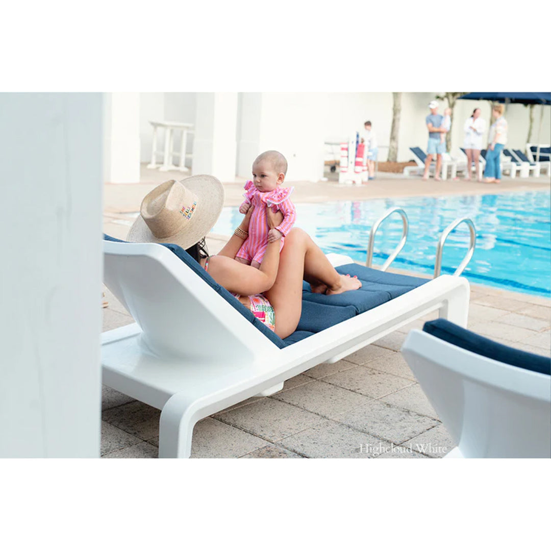 Tupelo Deck Lounge Chaise - Set of 2 - In-Pool & Patio Furniture  - Majestic Fountains