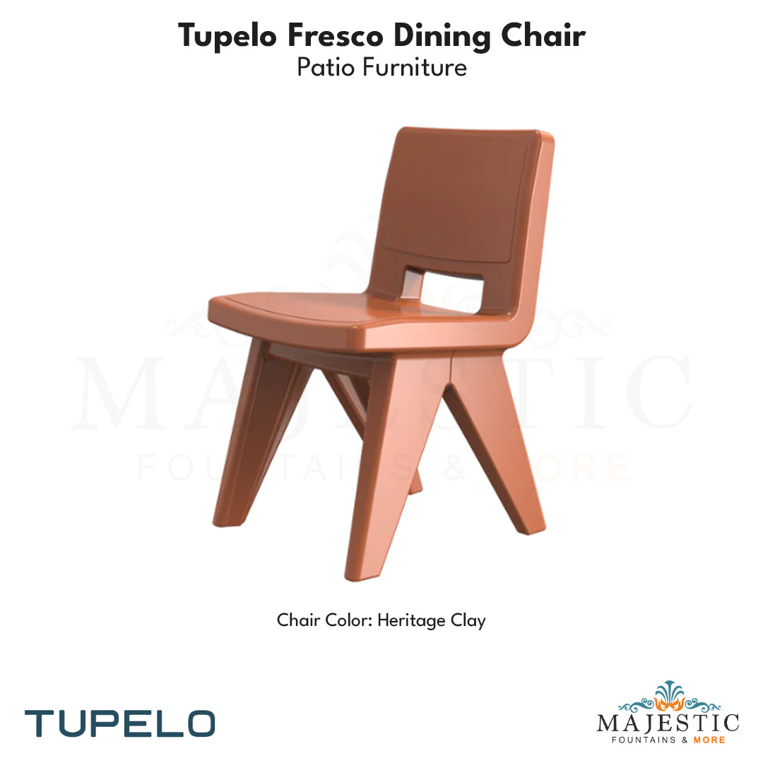 Tupelo Fresco Dining Chair - Patio Furniture - Majestic Fountains