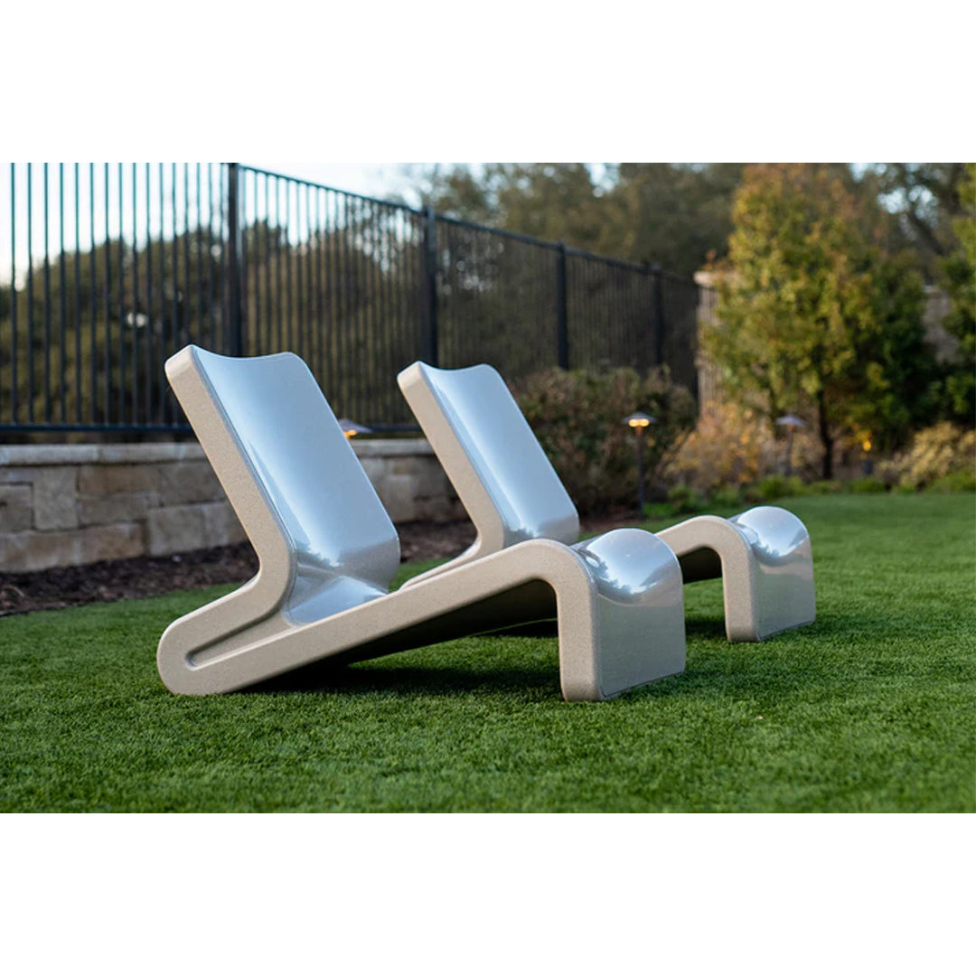 Tupelo Line Lounge Chair - Set of 2 - In-Pool & Patio Furniture - Majestic Fountains