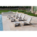 Tupelo Line Lounge Chair - Set of 2 - In-Pool & Patio Furniture - Majestic Fountains