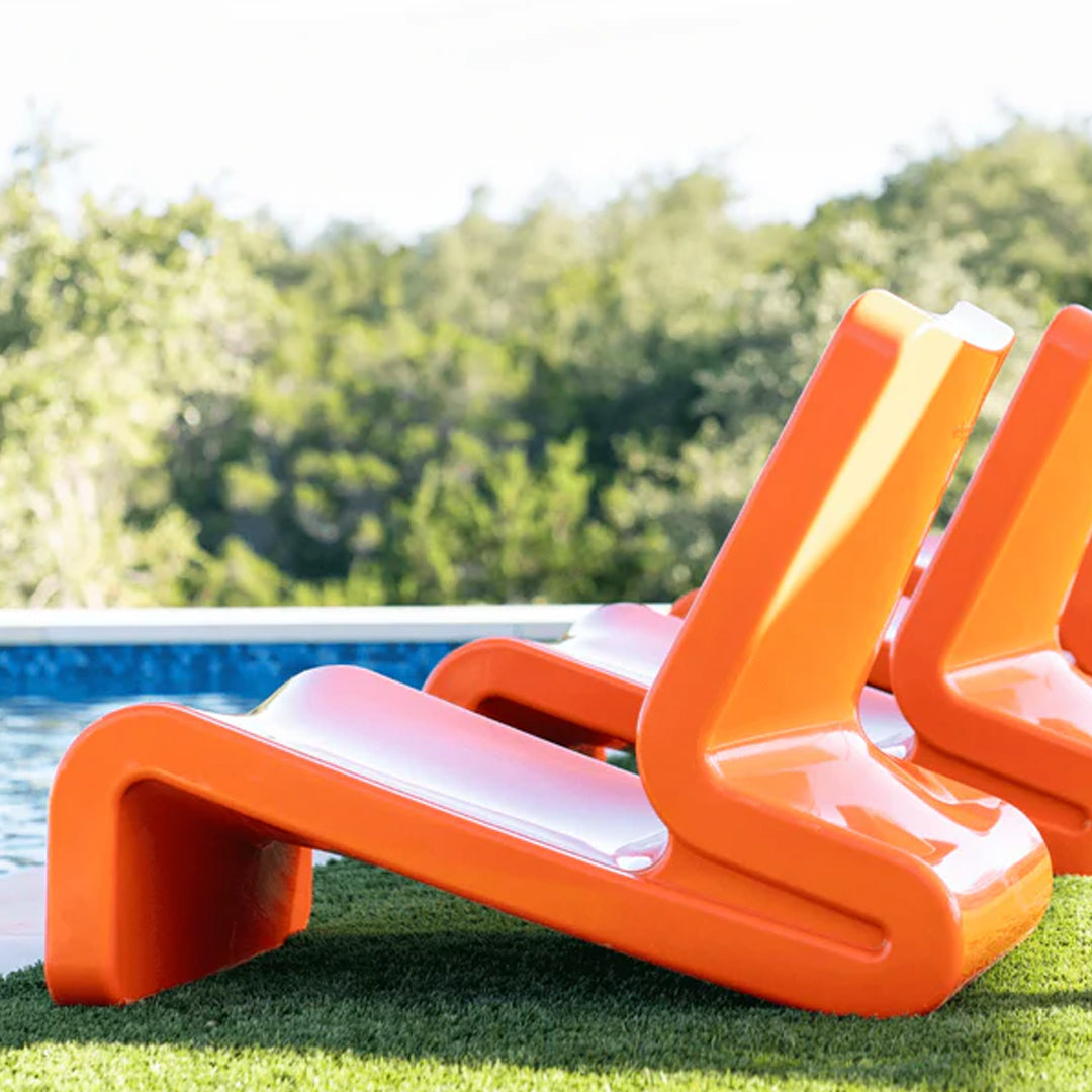 Tupelo Line Lounge Chair Set of 2 - In-Pool & Patio Furniture - Majestic Fountains