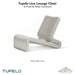Tupelo Line Lounge Chair - In-Pool & Patio Furniture - Majestic Fountains