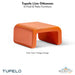 Tupelo Line Ottoman - In-Pool & Patio Furniture - Majestic Fountains
