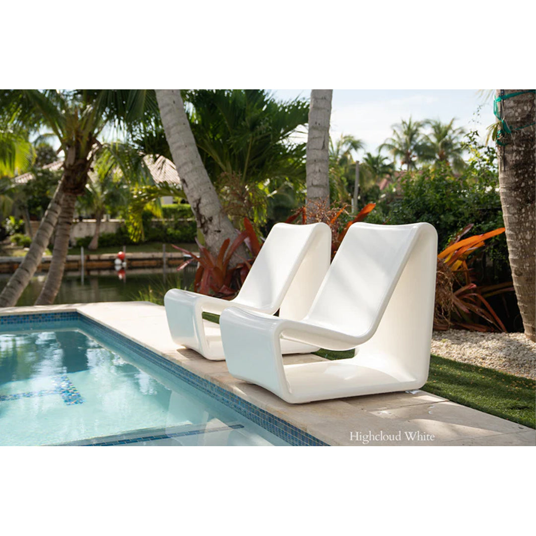 Tupelo Loop Lounge Chair -  Set of 2 - In-Pool & Patio Furniture - Majestic Fountains