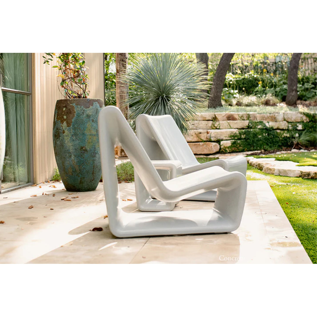Tupelo Loop Lounge Chair -  Set of 2 - In-Pool & Patio Furniture - Majestic Fountains