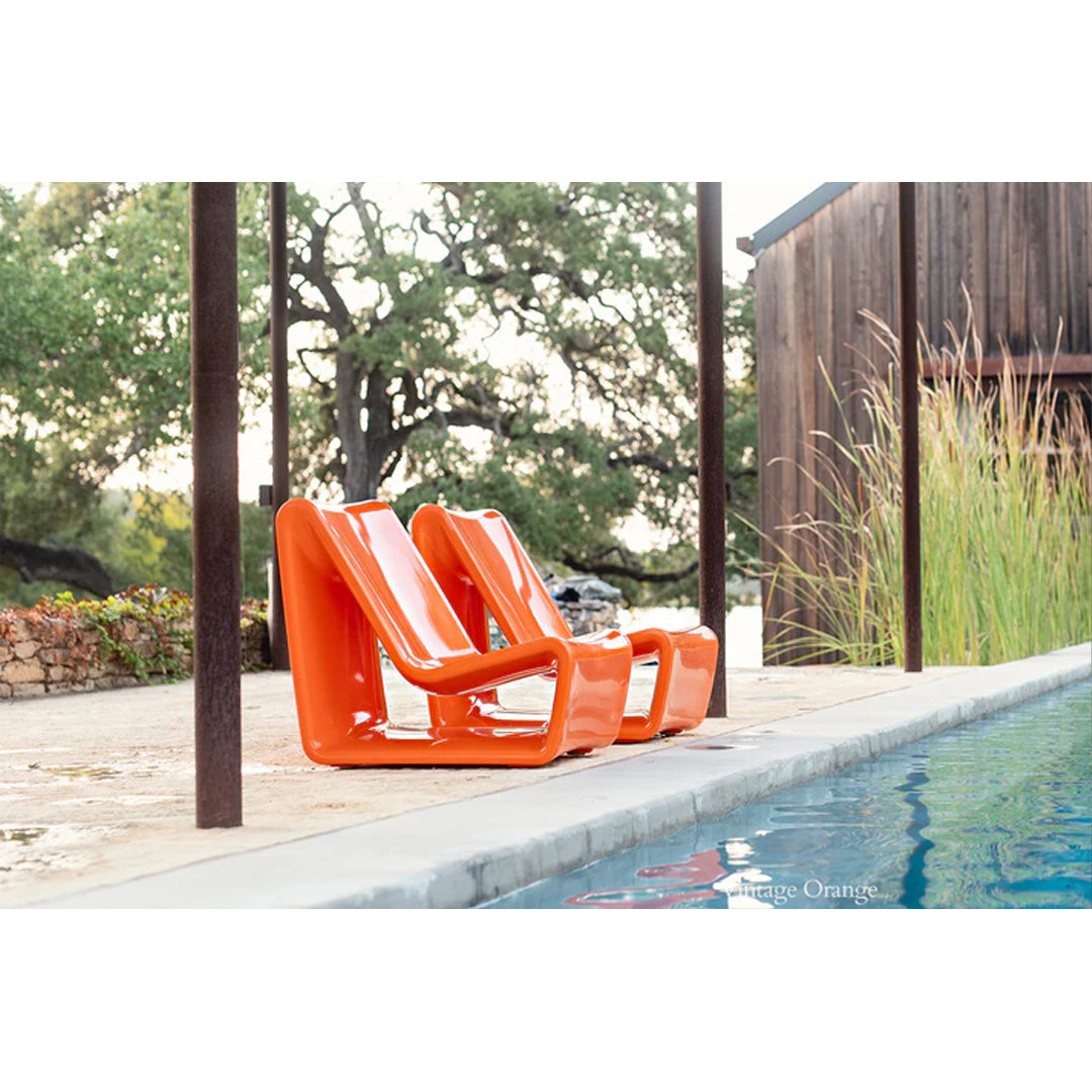 Tupelo Loop Lounge Chair -  Set of 2 - In-Pool & Patio Furniture - Majestic Fountains