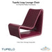 Tupelo Loop Lounge Chair - In-Pool & Patio Furniture - Majestic Fountains