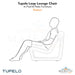 Tupelo Loop Lounge Chair - In-Pool & Patio Furniture - Majestic Fountains