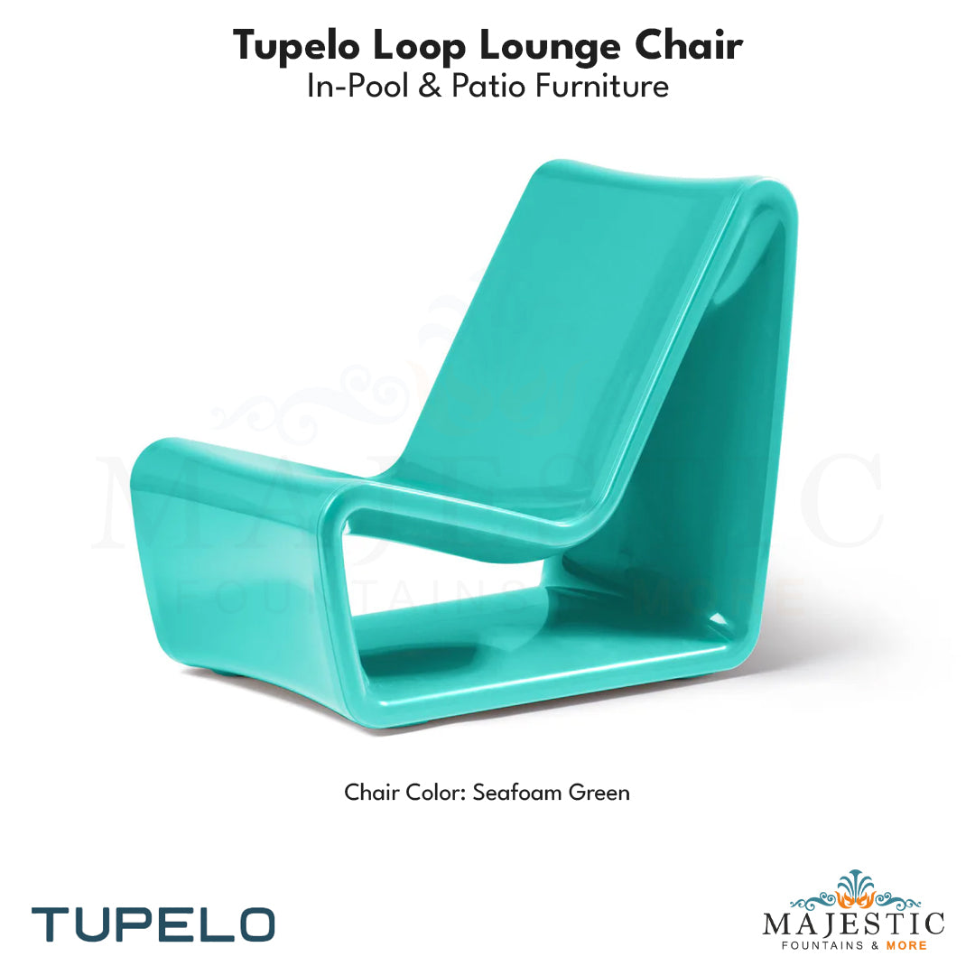 Tupelo Loop Lounge Chair - In-Pool & Patio Furniture - Majestic Fountains