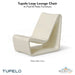 Tupelo Loop Lounge Chair - In-Pool & Patio Furniture - Majestic Fountains