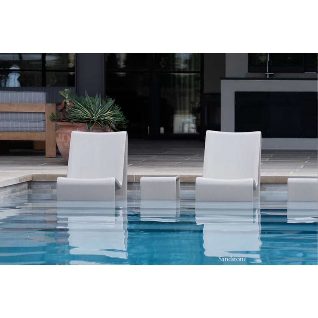 Tupelo Loop Table - In-Pool & Patio Furniture - Majestic Fountains