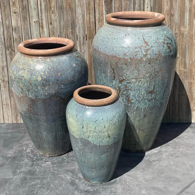 Tuscany Glacier Triple Vase FNT50574 - Majestic Fountains And More