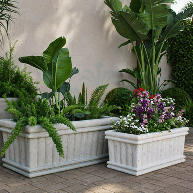 Tuscany Rectangular Planter  - Majestic Fountains