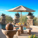 Tuscany Round Planter - Majestic Fountains