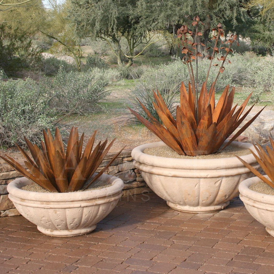 Tuscany Round Planter - Majestic Fountains