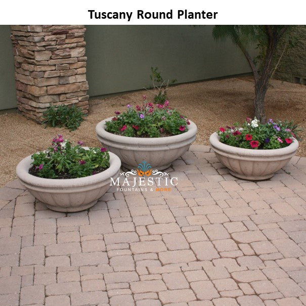 Tuscany Round Planter