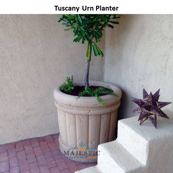 Tuscany Series Urn Planters - Majestic Fountains and More