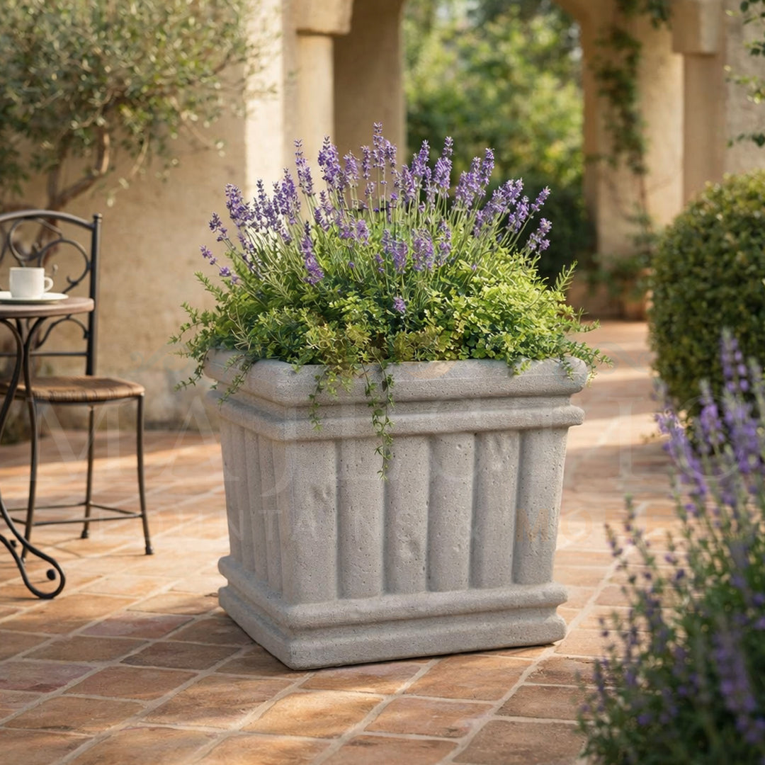 Tuscany Square Planter - Majestic Fountains