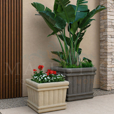 Tuscany Square Planter - Majestic Fountains