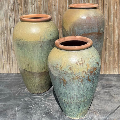 Tuscany Sweet Honey Triple Vase FNT50562 - Majestic Fountains And More
