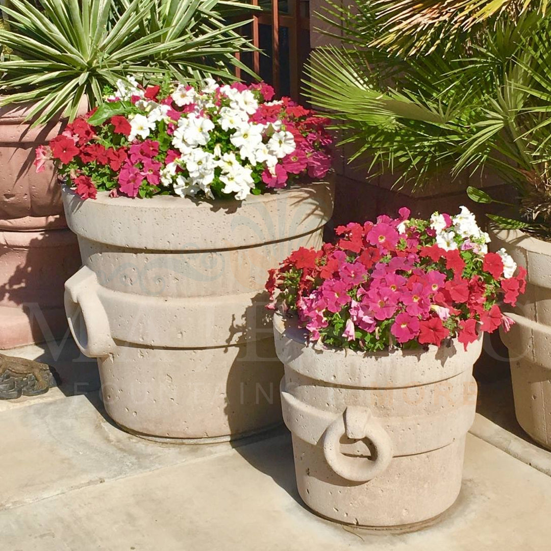 Tuscon Planter Size - Majestic Fountains