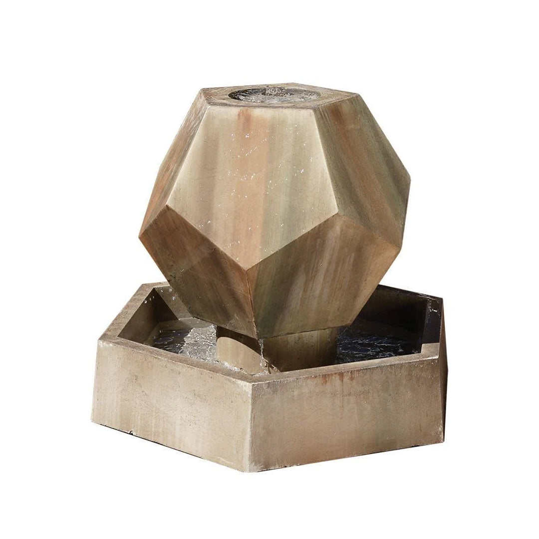Twelve Side Fountain in GFRC by Gist G-TWLV - Majestic Fountains