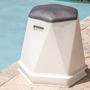 Twisted Hex Stool -  Majestic Fountains