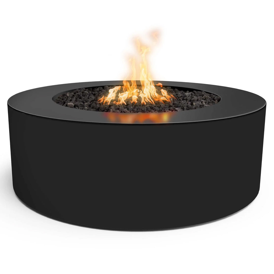 Unity 18 Tall Fire Pit in Powder Coated Steel - Majestic Fountains and More