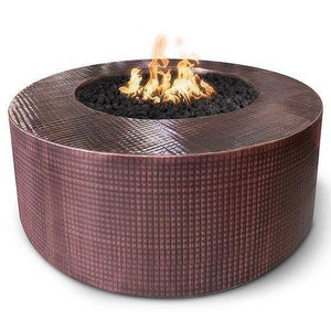 Unity 24 Tall Metal Fire Pit - Majestic Fountains and More