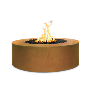 TOP Fires Unity 18" Tall Fire Pit in Corten Steel by The Outdoor Plus - Majestic Fountains
