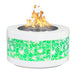 Unity 24 Tall LED Fire Pit - Caribbean Edition - Majestic Fountains and More.