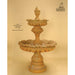 Venezia Lion Head 2-Tier Concrete Outdoor Fountain - 1241 - Majestic Fountains