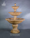 Verona Concrete 3 Tier - Outdoor Courtyard Fountain - 1843 - Majestic fountains