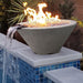 Verona Fire & Water Bowl PH-443-FWB in GFRC Concrete - Majestic Fountains
