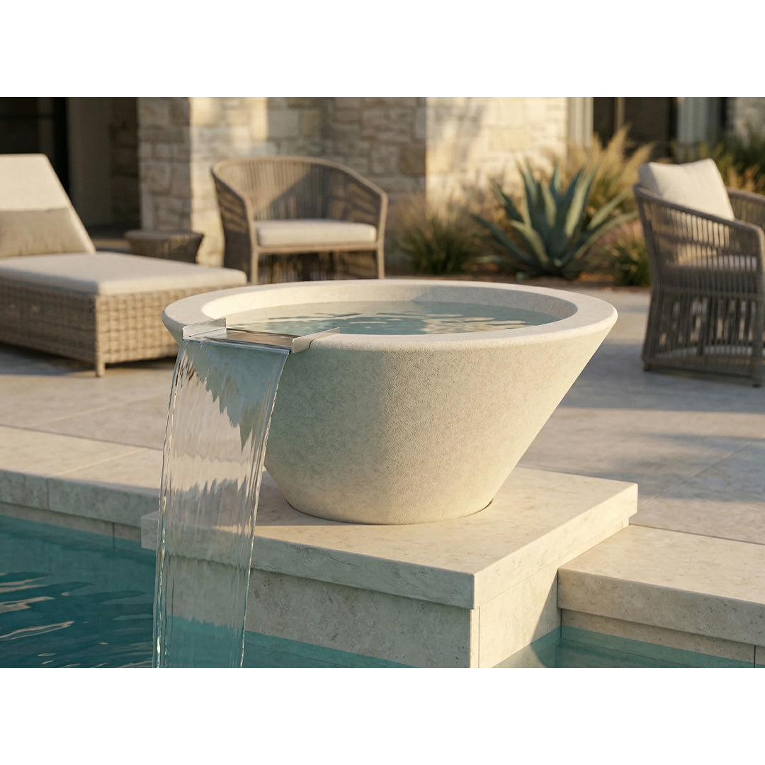 Verona Water Bowl PH-443-WB in GFRC - Majestic Fountains