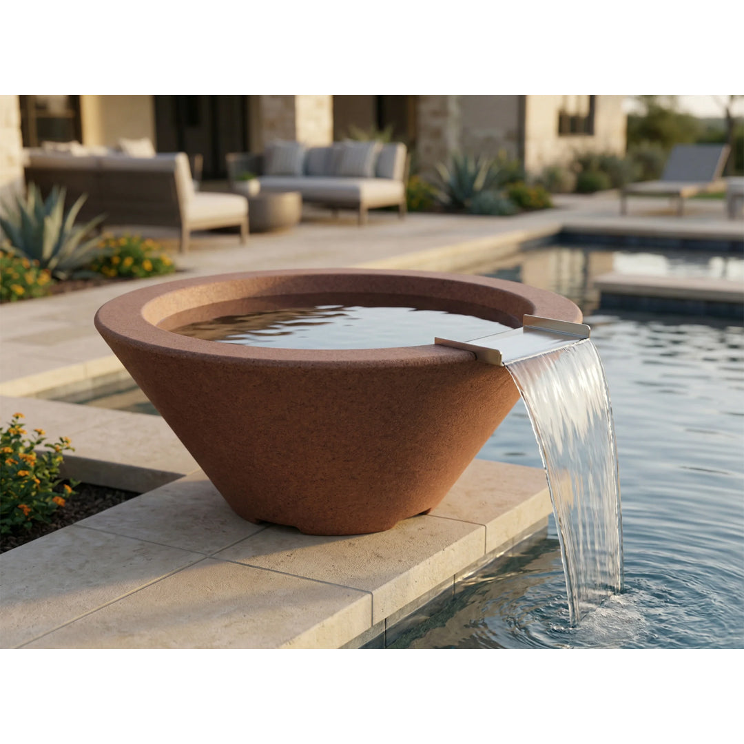 Verona Water Bowl PH-443-WB in GFRC - Majestic Fountains