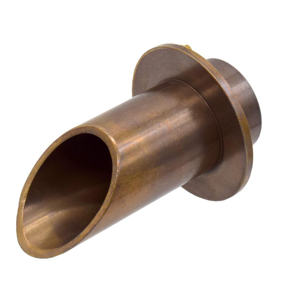 EasyPro Vianti Falls Antique Brass 2″ Round Wall Scupper