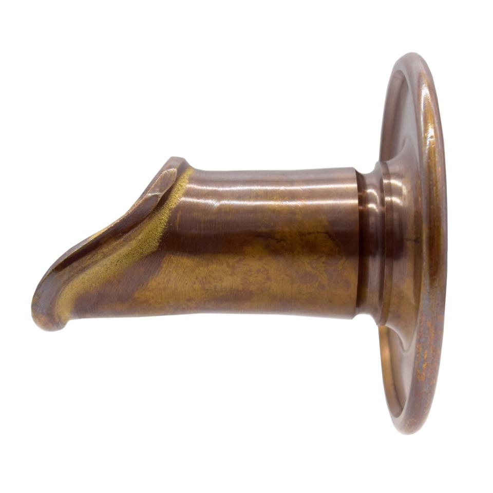 EasyPro Vianti Falls Brass 2″ Antique Round Wall Scupper